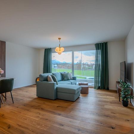 Visionary Hospitality Rothenburg, Lucerne - Premium Apartments With Free Parking, Washer, Kitchen, Terrace, 15' City Kültér fotó