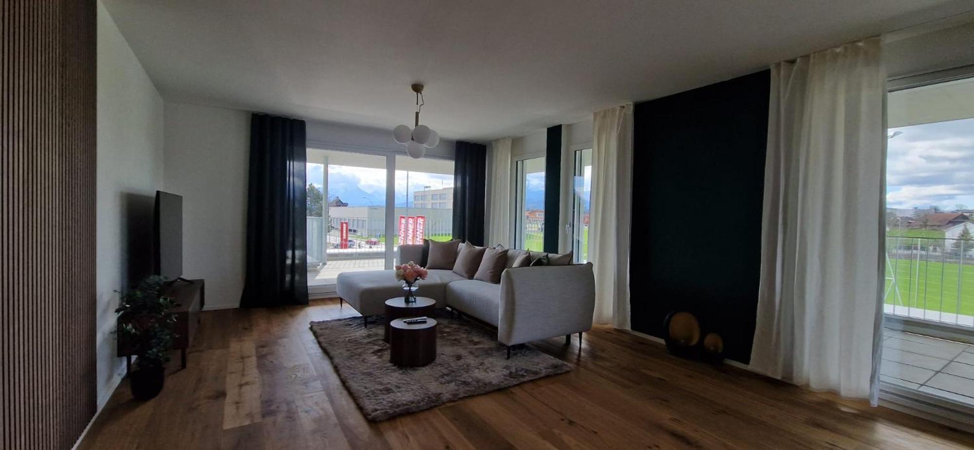 Visionary Hospitality Rothenburg, Lucerne - Premium Apartments With Free Parking, Washer, Kitchen, Terrace, 15' City Kültér fotó