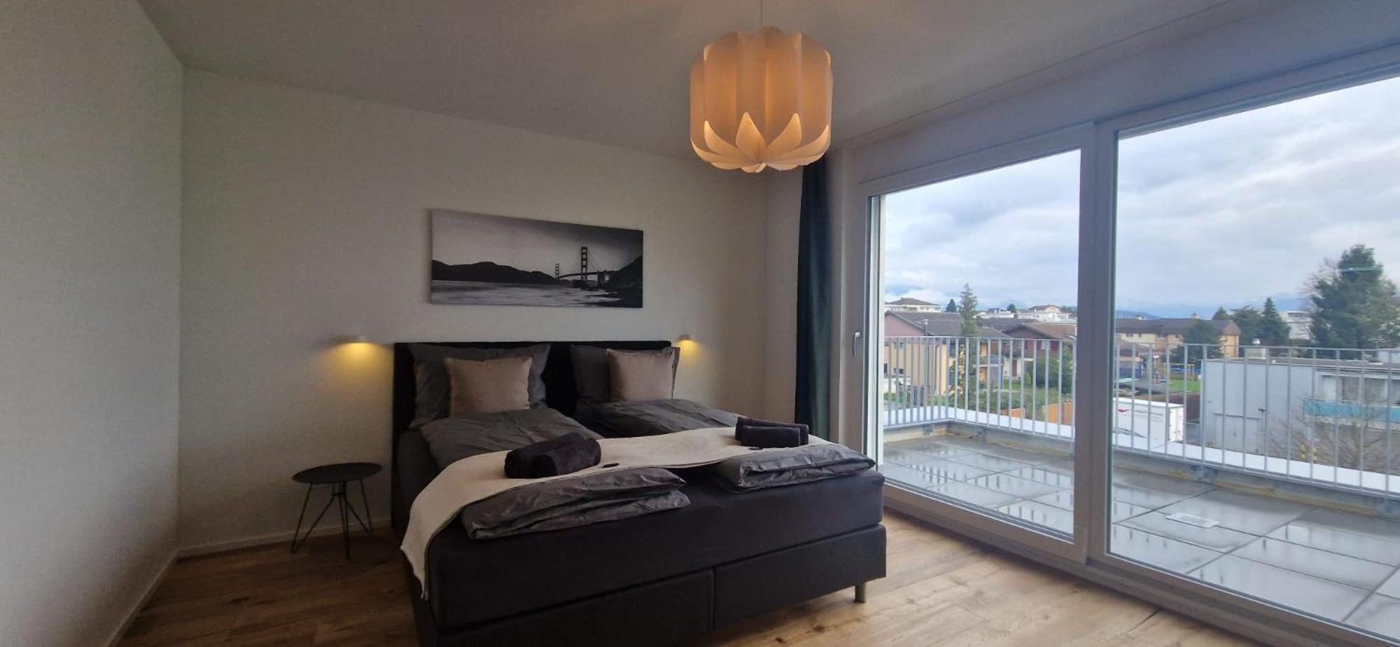 Visionary Hospitality Rothenburg, Lucerne - Premium Apartments With Free Parking, Washer, Kitchen, Terrace, 15' City Kültér fotó