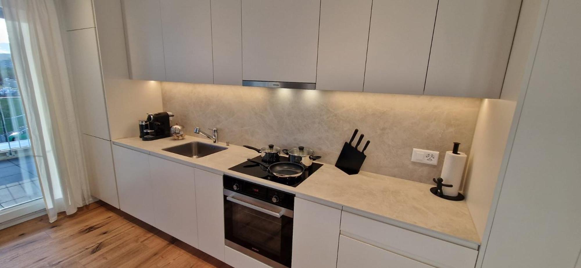 Visionary Hospitality Rothenburg, Lucerne - Premium Apartments With Free Parking, Washer, Kitchen, Terrace, 15' City Kültér fotó