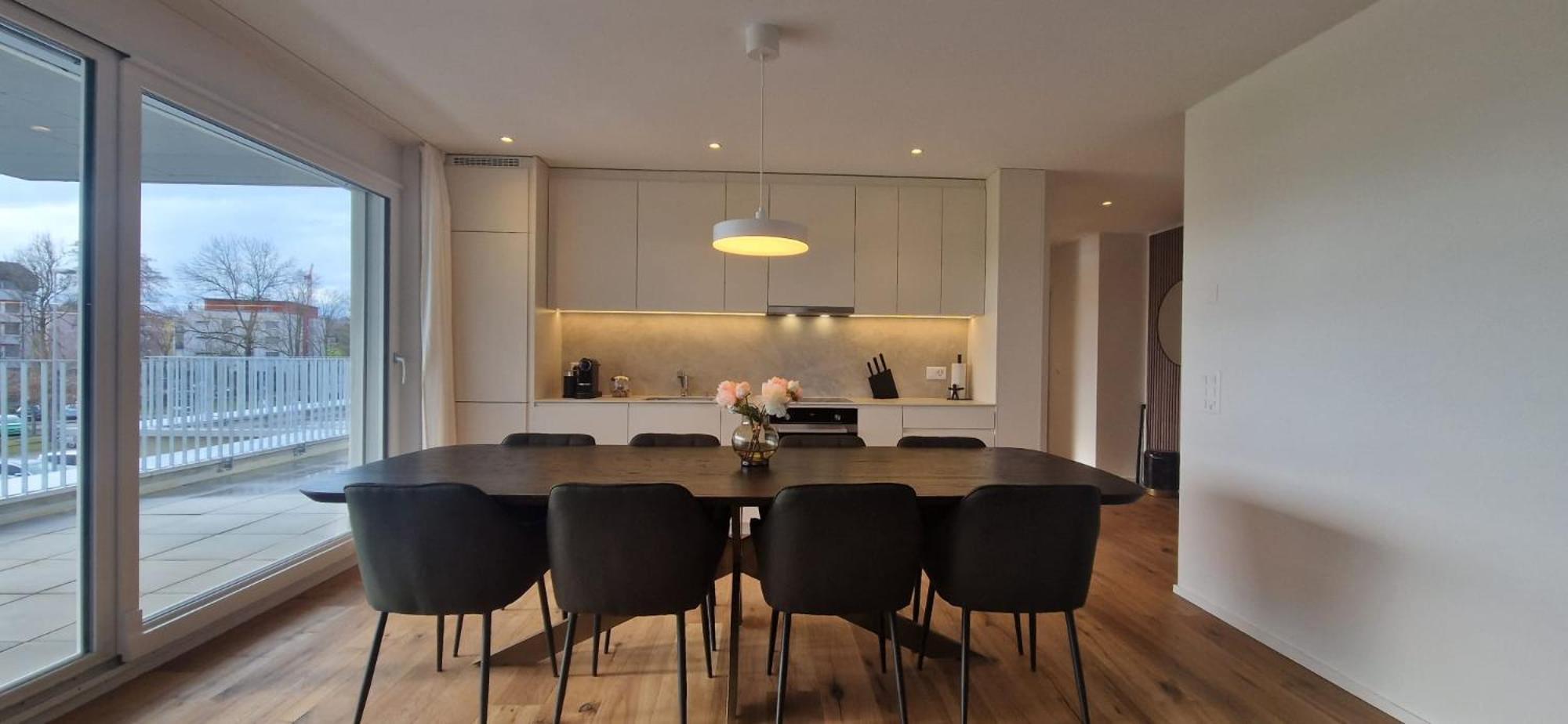 Visionary Hospitality Rothenburg, Lucerne - Premium Apartments With Free Parking, Washer, Kitchen, Terrace, 15' City Kültér fotó